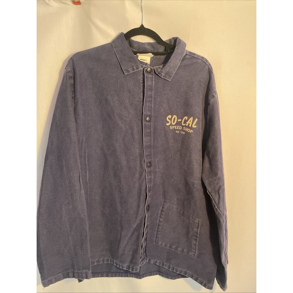 So-Cal Speed Shop Work Shirt Mens XL Fire Resistant FR3 Revco 90’s Y2K Hotrod